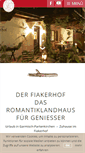 Mobile Screenshot of fiakerhof.de